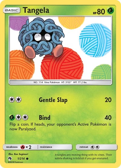 Tangela (SM - Lost Thunder) Light Play