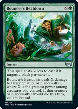 Bouncer's Beatdown (Streets of New Capenna) Light Play Foil