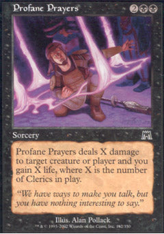 Profane Prayers (Onslaught) Medium Play