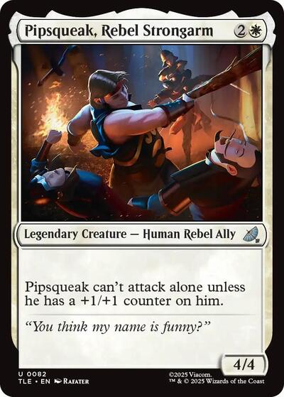 Pipsqueak, Rebel Strongarm (Avatar: The Last Airbender: Eternal-Legal) Light Play