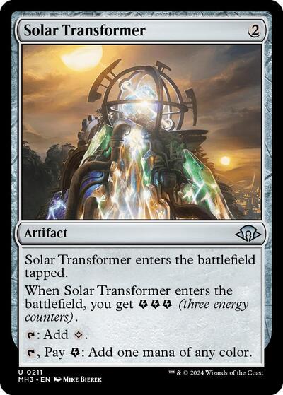 Solar Transformer (Modern Horizons 3) Damaged / Poor
