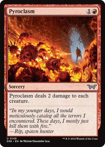 Pyroclasm (Duskmourn: House of Horror) Light Play