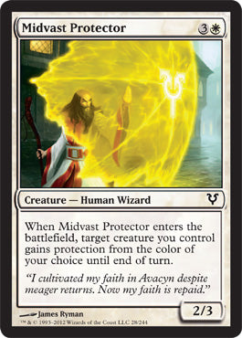 Midvast Protector (Avacyn Restored) Light Play Foil