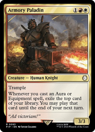 Armory Paladin (Universes Beyond: Fallout) Light Play