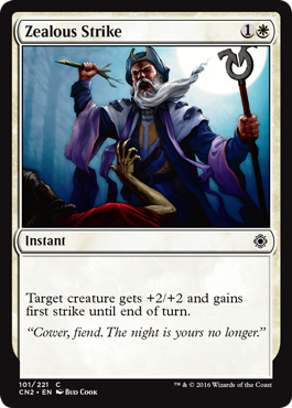 Zealous Strike (Conspiracy: Take the Crown) Medium Play
