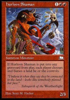 Hurloon Shaman (Weatherlight) Light Play
