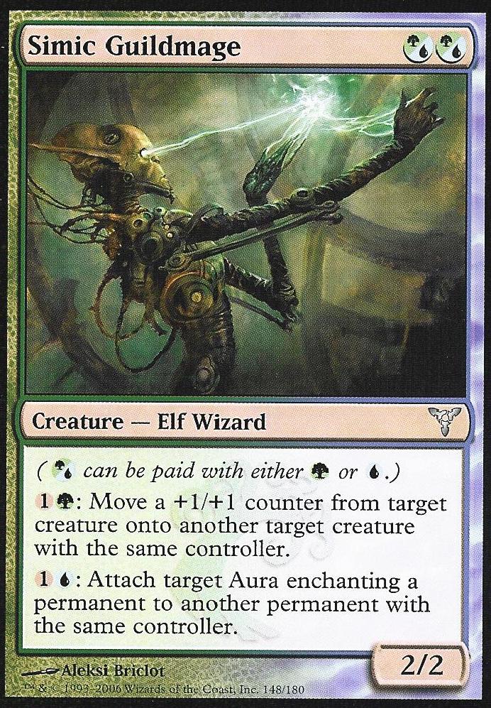 Simic Guildmage (Dissension) Medium Play