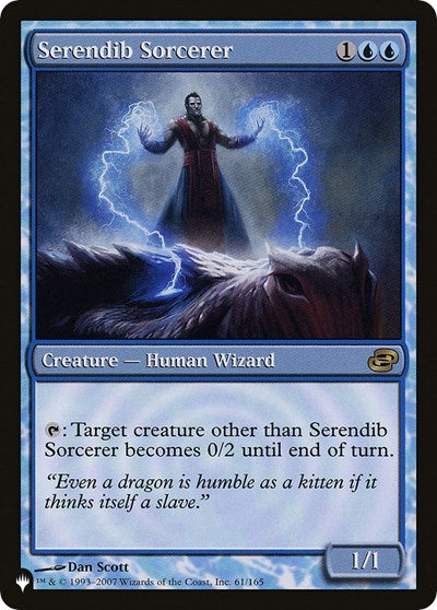 Serendib Sorcerer (The List) Light Play