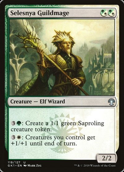Selesnya Guildmage (Guilds of Ravnica: Guild Kits) Light Play