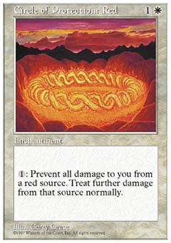 Circle of Protection: Red (5th Edition) Light Play