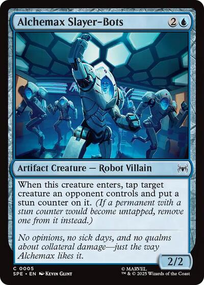 Alchemax Slayer-Bots (Marvel's Spider-Man: Eternal-Legal) Light Play