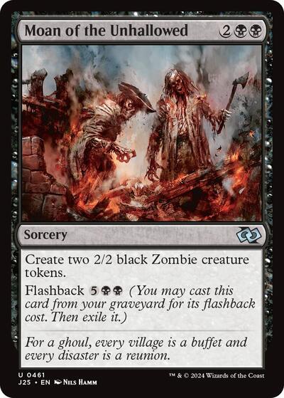 Moan of the Unhallowed (Foundations Jumpstart) Light Play