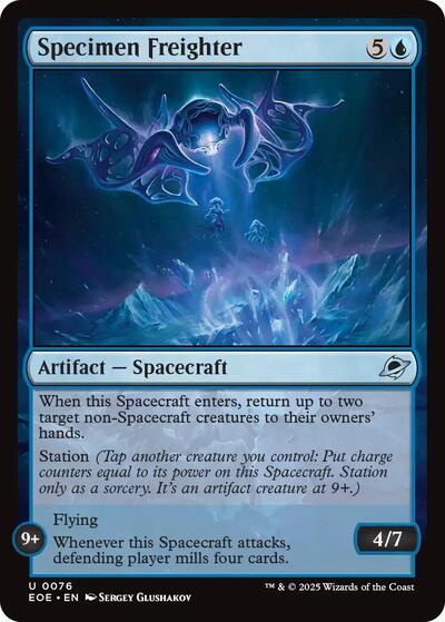 Specimen Freighter (Edge of Eternities) Light Play Foil