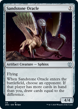Sandstone Oracle (Commander 2020 Zendikar Rising) Light Play