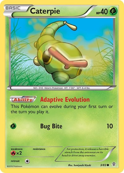 Caterpie (Generations) Medium Play