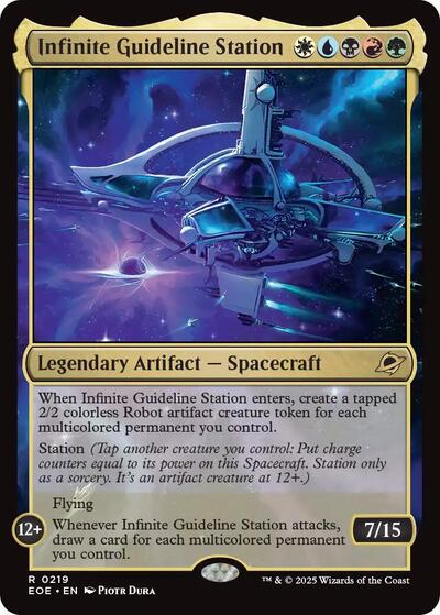 Infinite Guideline Station (Edge of Eternities) Light Play