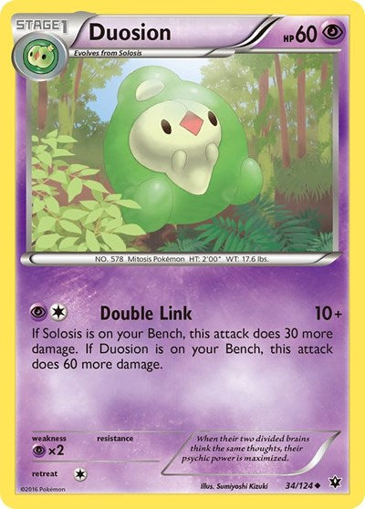 Duosion (XY - Fates Collide) Medium Play