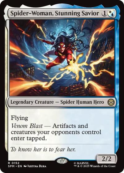 Spider-Woman, Stunning Savior (Marvel's Spider-Man) Light Play Foil