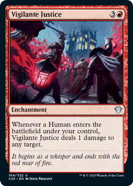 Vigilante Justice (Commander 2020 Ikoria) Light Play