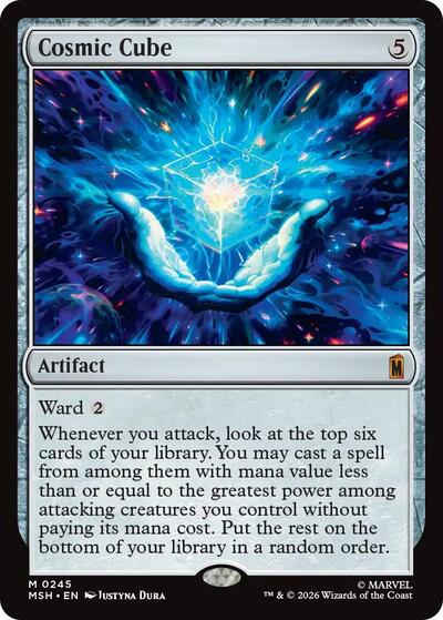 Cosmic Cube (Marvel Super Heroes) Near Mint Foil