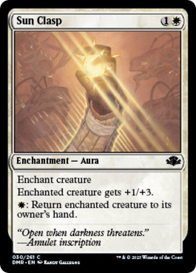 Sun Clasp (Dominaria Remastered) Light Play