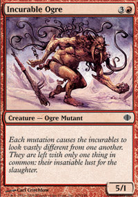 Incurable Ogre (Shards of Alara) Light Play