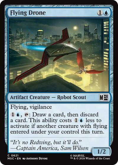 Flying Drone (Commander: Marvel Super Heroes) Light Play