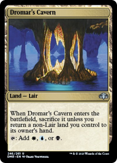 Dromar's Cavern (Dominaria Remastered) Light Play
