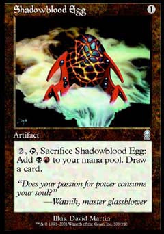 Shadowblood Egg (Odyssey) Medium Play