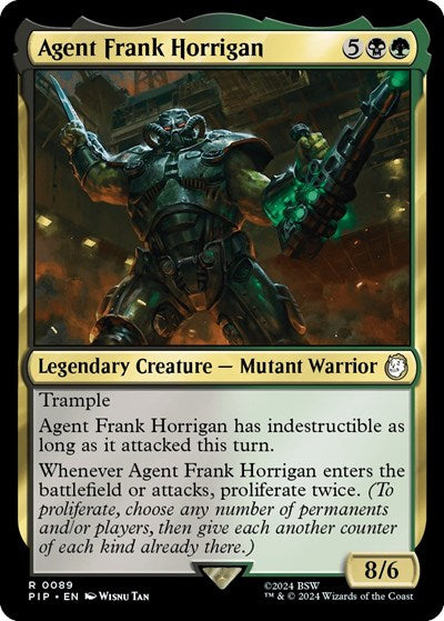 Agent Frank Horrigan (Universes Beyond: Fallout) Light Play
