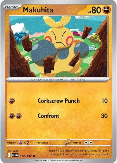 Makuhita (ME01: Mega Evolution) Light Play