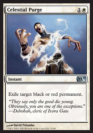 Celestial Purge (Magic 2011 Core Set) Medium Play