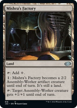 Mishra's Factory (Jumpstart 2022) Light Play