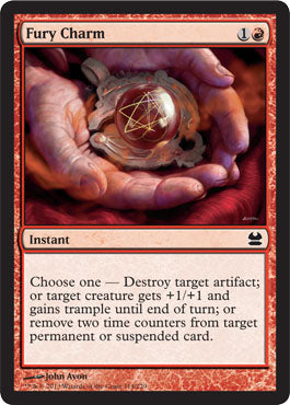 Fury Charm (Modern Masters) Light Play