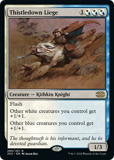 Thistledown Liege (Double Masters 2022) Light Play
