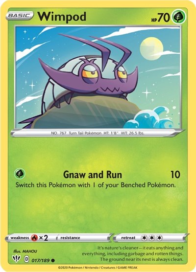 Wimpod (SWSH03: Darkness Ablaze) Light Play