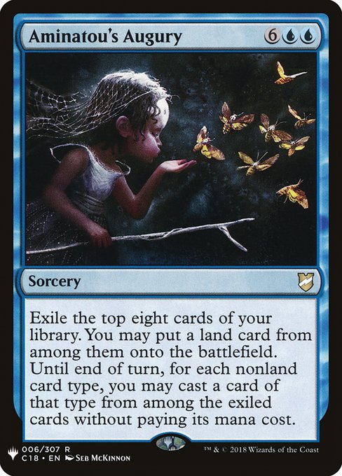 Aminatou's Augury (Mystery Booster) Light Play