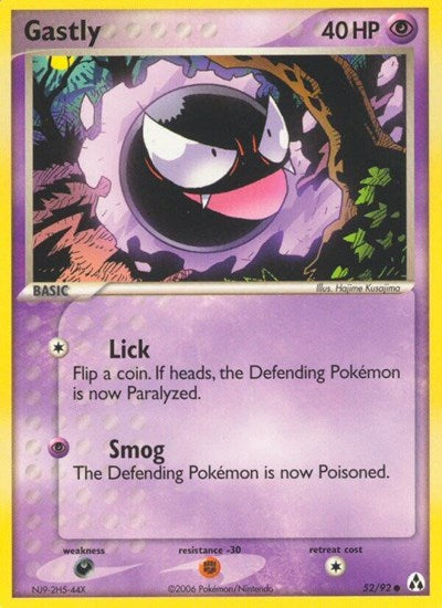 Gastly (Legend Maker) Damaged / Poor