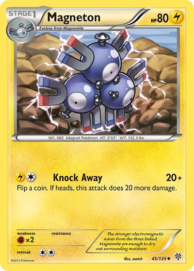 Magneton (45) (Plasma Storm) Light Play