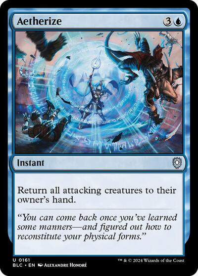 Aetherize (Commander: Bloomburrow) Light Play