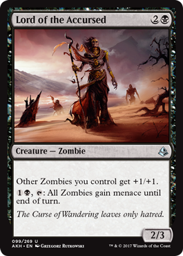 Lord of the Accursed (Amonkhet) Light Play