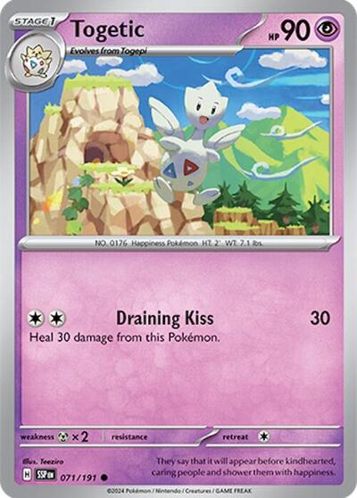 Togetic (SV08: Surging Sparks) Light Play