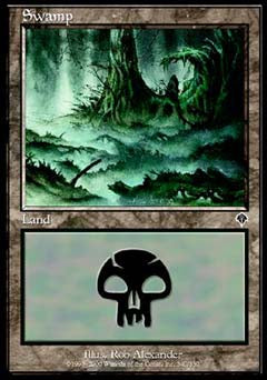 Swamp (340) (Invasion) Medium Play