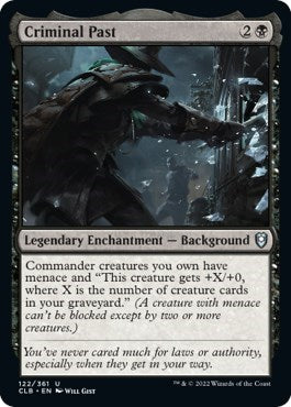 Criminal Past (Commander Legends: Battle for Baldur's Gate) Light Play Foil