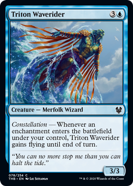 Triton Waverider (Theros Beyond Death) Light Play