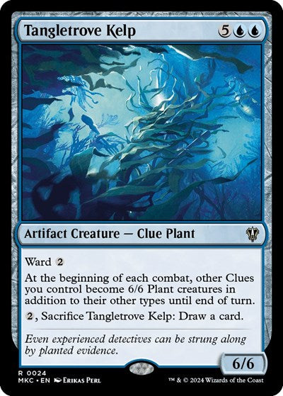 Tangletrove Kelp (Commander: Murders at Karlov Manor) Light Play