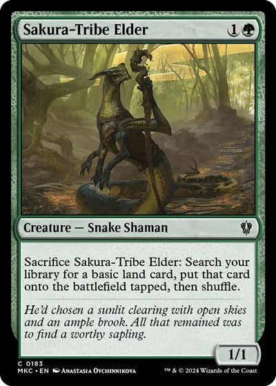 Sakura-Tribe Elder (Commander: Murders at Karlov Manor) Light Play