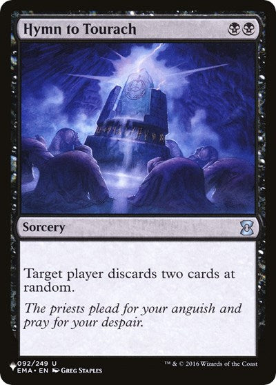 Hymn to Tourach (The List) Light Play