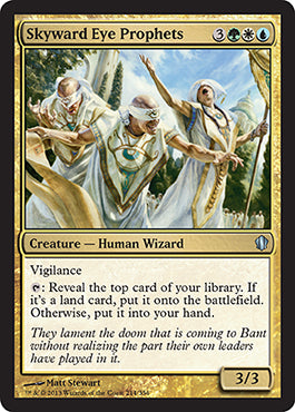 Skyward Eye Prophets (Commander 2013 Edition) Light Play