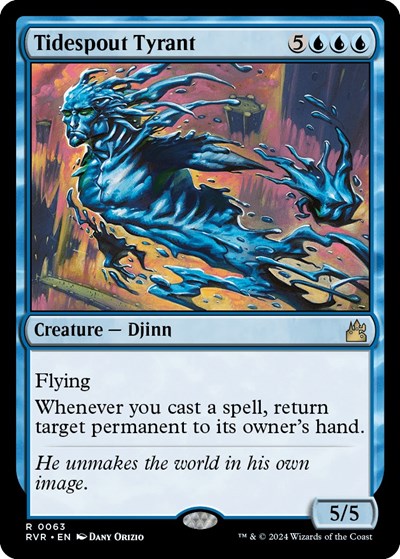 Tidespout Tyrant (Ravnica Remastered) Light Play